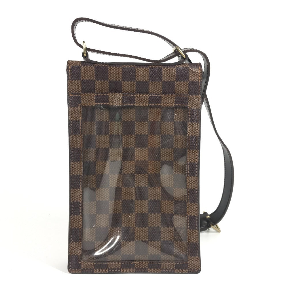 LOUIS VUITTON N45271 ダミエ ポートベロー カバン 斜め掛け ポシェット ショルダーバッグ ダミエキャンバス ユニセックス エベヌ ブラウン