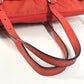 GUCCI 387067 GG Logo Tote Bag, Handbag, Shoulder Bag, Nylon, Unisex, Orange