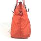 GUCCI 387067 GG Logo Tote Bag, Handbag, Shoulder Bag, Nylon, Unisex, Orange