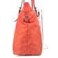 GUCCI 387067 GG Logo Tote Bag, Handbag, Shoulder Bag, Nylon, Unisex, Orange