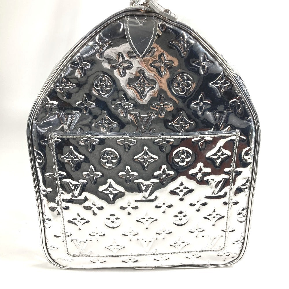 LOUIS VUITTON M95275 モノグラムミロワール キーポル55 キーポル 55 ボストンバッグ カバン 旅行バッグ トラベルバッグ ミラー ボストンバッグ レザー レディース アルジャン シルバー