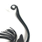 HERMES Horse All Black Keychain Rodeo Pegasus PM Rodeo Pegasus PM Bag Charm, So Black Charm, Anjo Miro, Unisex, Black