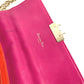 Dior 2-Way Bag, Cannage Logo Clutch Bag, Crossbody Bag, Chain Bag, Shoulder Bag, Leather, Women's, Pink
