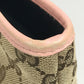 GUCCI 271101 GG Papagalo Parrot Charm Tote Bag/Handbag in GG Canvas/Leather, Kids' Pink