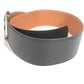 HERMES Wide Belt, Accessory, Buckle Belt, Leather, Women's, Black