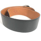 HERMES Wide Belt, Accessory, Buckle Belt, Leather, Women's, Black