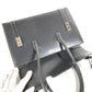 HERMES H金具 ドラッグ27 ドラッグ 27 カバン トートバッグ ハンドバッグ レザー ユニセックス グレー