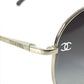 CHANEL 4189-T แว่นกันแดดโลโก้ CC ทรงหยดน้ำ, โคโค่มาร์ก, แว่นตา, แว่นสายตา, แว่นกันแดดโลหะ, ยูนิเซ็กซ์, สีดำ