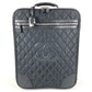 CHANEL A33107 パリ ニューヨークライン マトラッセ キルティング CC ロゴ ココマーク スーツケース 2輪 旅行バッグ キャリーバッグ レザー/ナイロン ユニセックス ブラック
