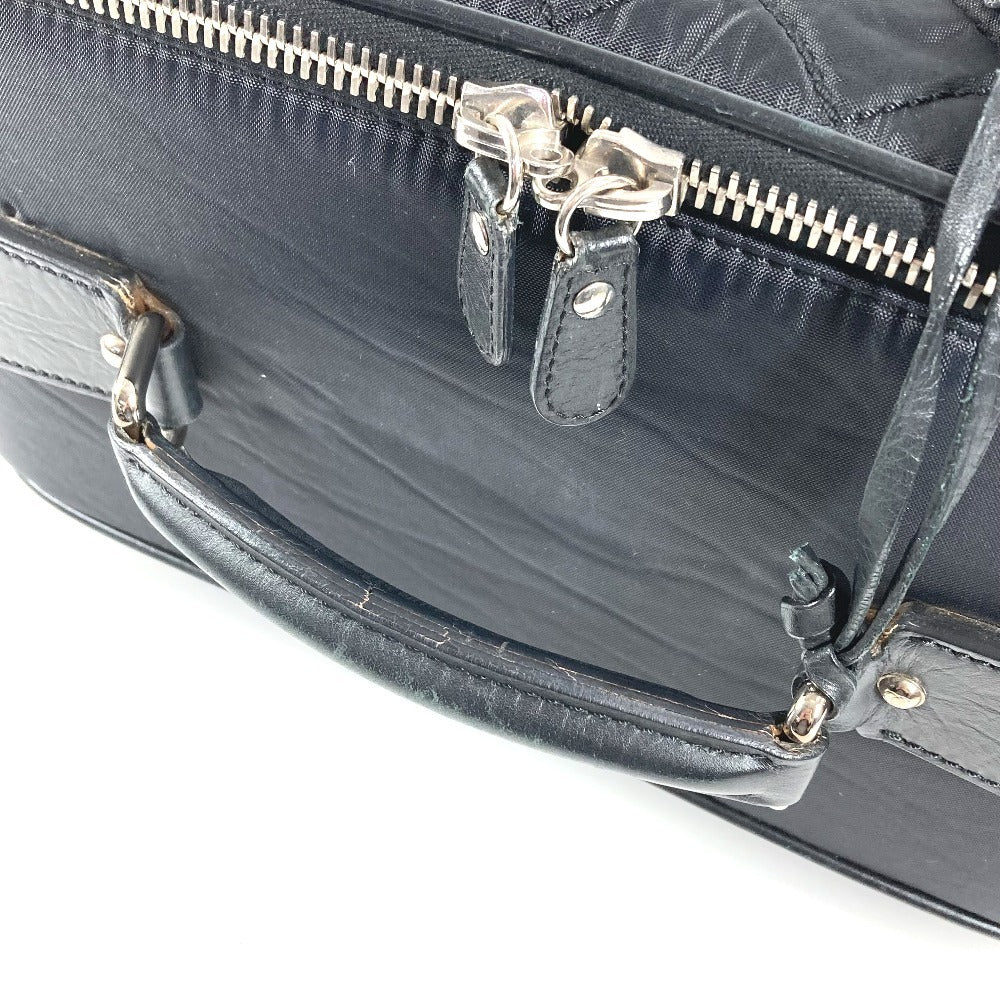 CHANEL A33107 パリ ニューヨークライン マトラッセ キルティング CC ロゴ ココマーク スーツケース 2輪 旅行バッグ キャリーバッグ レザー/ナイロン ユニセックス ブラック