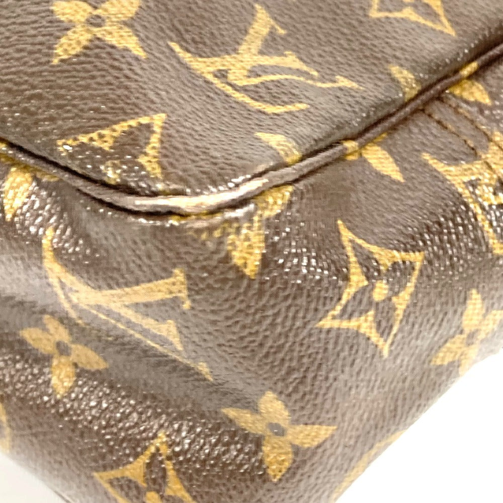 LOUIS VUITTON M47522 モノグラム トゥルーストワレット28 トゥルーストワレット 28 メイクポーチ 化粧ポーチ クラッチバッグ セカンドバッグ 化粧ポーチ モノグラムキャンバス ユニセックス ブラウン