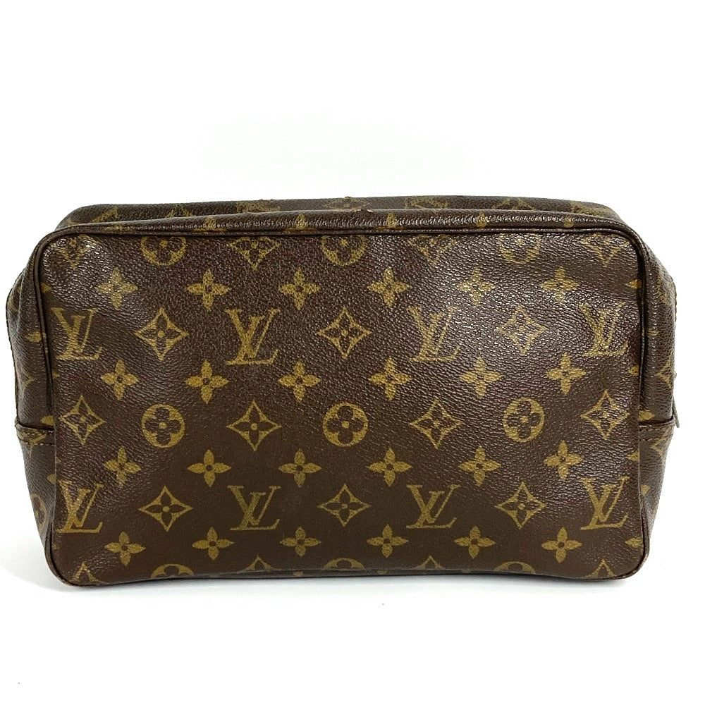 LOUIS VUITTON M47522 モノグラム トゥルーストワレット28 トゥルーストワレット 28 メイクポーチ 化粧ポーチ クラッチバッグ セカンドバッグ 化粧ポーチ モノグラムキャンバス ユニセックス ブラウン