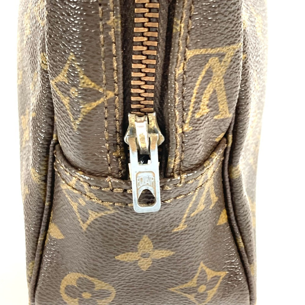 LOUIS VUITTON M47522 モノグラム トゥルーストワレット28 トゥルーストワレット 28 メイクポーチ 化粧ポーチ クラッチバッグ セカンドバッグ 化粧ポーチ モノグラムキャンバス ユニセックス ブラウン