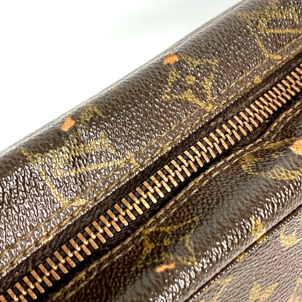 LOUIS VUITTON M47522 モノグラム トゥルーストワレット28 トゥルーストワレット 28 メイクポーチ 化粧ポーチ クラッチバッグ セカンドバッグ 化粧ポーチ モノグラムキャンバス ユニセックス ブラウン
