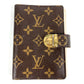 LOUIS VUITTON R21013 モノグラム アジェンダPM アジェンダ PM アジェンダコアラ システム手帳 ステーショナリー 手帳カバー モノグラムキャンバス ユニセックス ブラウン