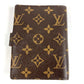 LOUIS VUITTON R21013 モノグラム アジェンダPM アジェンダ PM アジェンダコアラ システム手帳 ステーショナリー 手帳カバー モノグラムキャンバス ユニセックス ブラウン