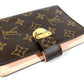 LOUIS VUITTON R21013 モノグラム アジェンダPM アジェンダ PM アジェンダコアラ システム手帳 ステーショナリー 手帳カバー モノグラムキャンバス ユニセックス ブラウン