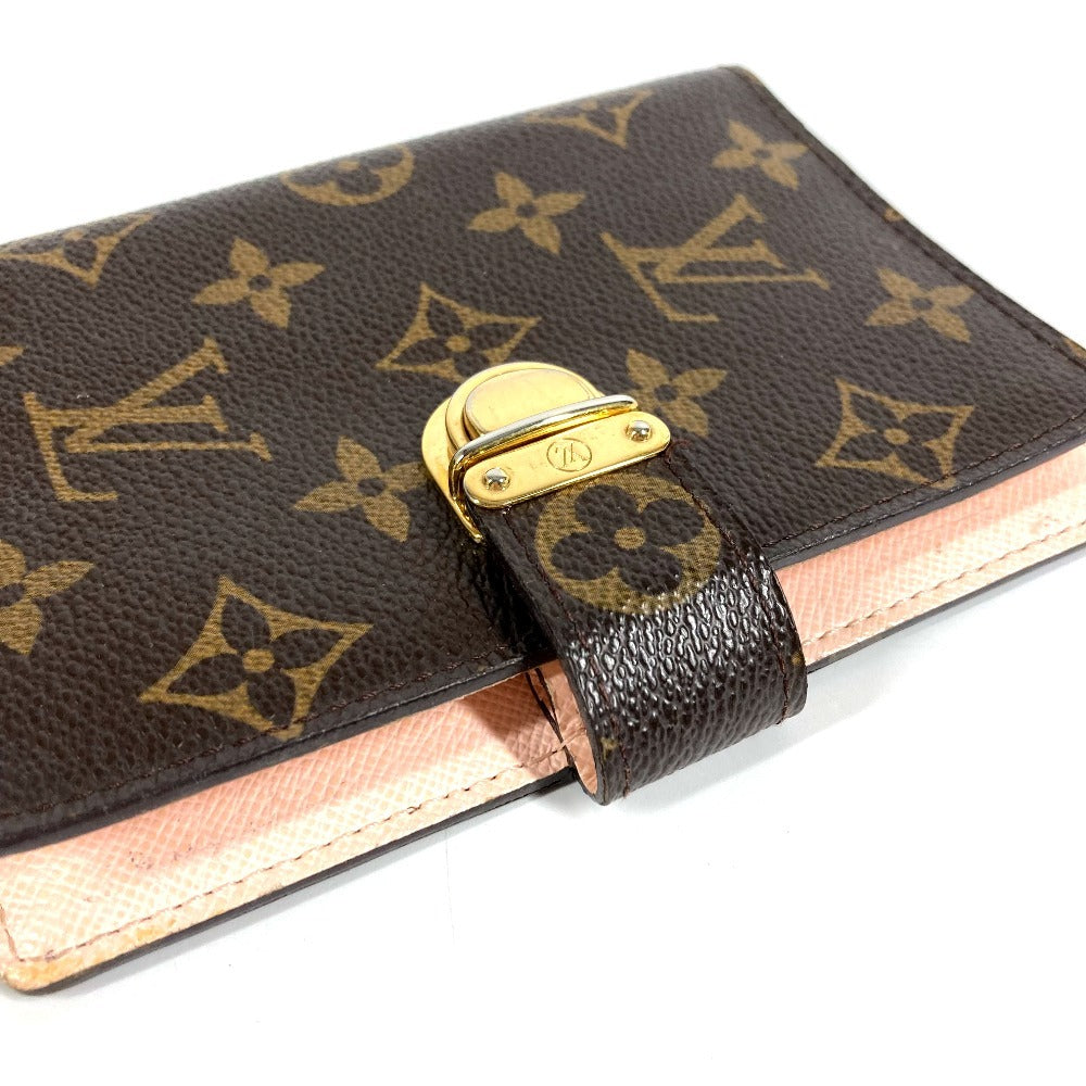 LOUIS VUITTON R21013 モノグラム アジェンダPM アジェンダ PM アジェンダコアラ システム手帳 ステーショナリー 手帳カバー モノグラムキャンバス ユニセックス ブラウン