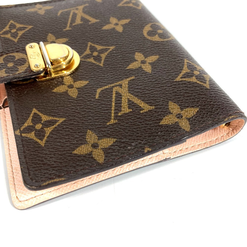 LOUIS VUITTON R21013 モノグラム アジェンダPM アジェンダ PM アジェンダコアラ システム手帳 ステーショナリー 手帳カバー モノグラムキャンバス ユニセックス ブラウン