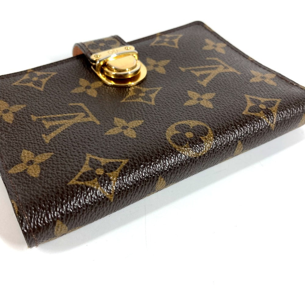 LOUIS VUITTON R21013 モノグラム アジェンダPM アジェンダ PM アジェンダコアラ システム手帳 ステーショナリー 手帳カバー モノグラムキャンバス ユニセックス ブラウン