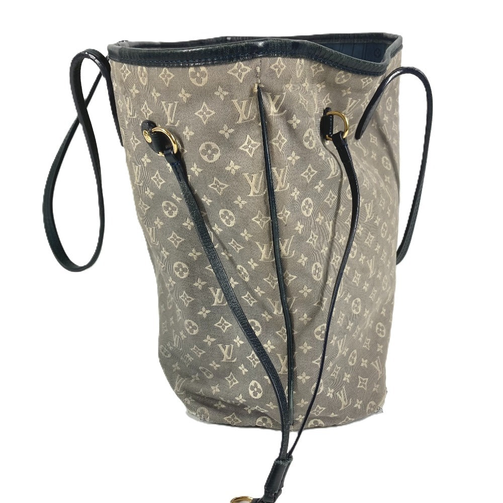 LOUIS VUITTON M40514 モノグラムイディール ネヴァーフルMM ネヴァーフル MM トートバッグ 肩掛け バッグ カバン ショルダーバッグ モノグラムイディール レディース ネイビー