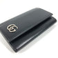 GUCCI 435305 GGマーモント GG ロゴ 6P キーリング 6ポイント 鍵 キーケース レザー ユニセックス ブラック