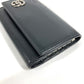 GUCCI 435305 GGマーモント GG ロゴ 6P キーリング 6ポイント 鍵 キーケース レザー ユニセックス ブラック