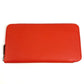 HERMES Azap Long Silk-in Wallet, Long Wallet with Round Zipper, Epson Women's Capucines, Orange