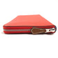 HERMES Azap Long Silk-in Wallet, Long Wallet with Round Zipper, Epson Women's Capucines, Orange