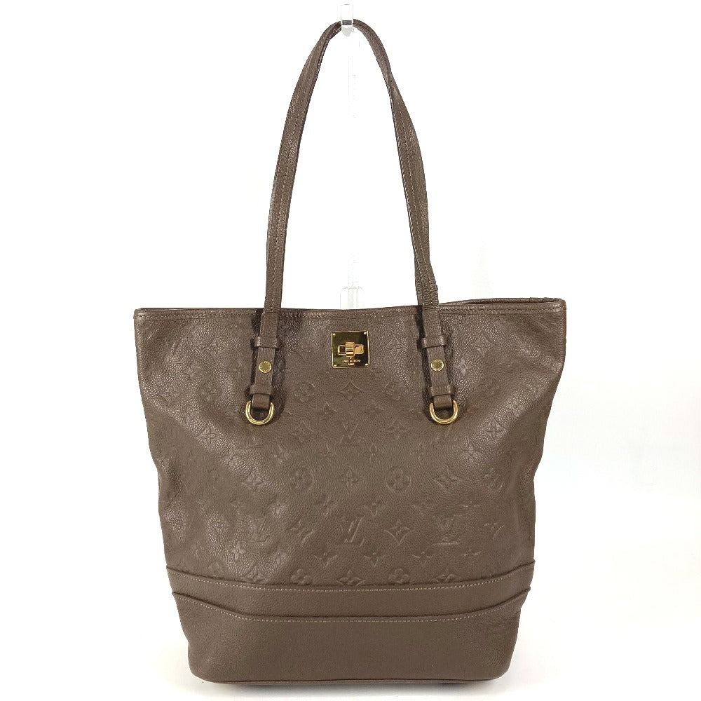 LOUIS VUITTON M40516 モノグラムアンプラント シタディンPM シタディン PM 肩掛け バッグ ショルダーバッグ ばけつ バケツ型 トートバッグ モノグラムアンプラントレザー ユニセックス オンブル ブラウン