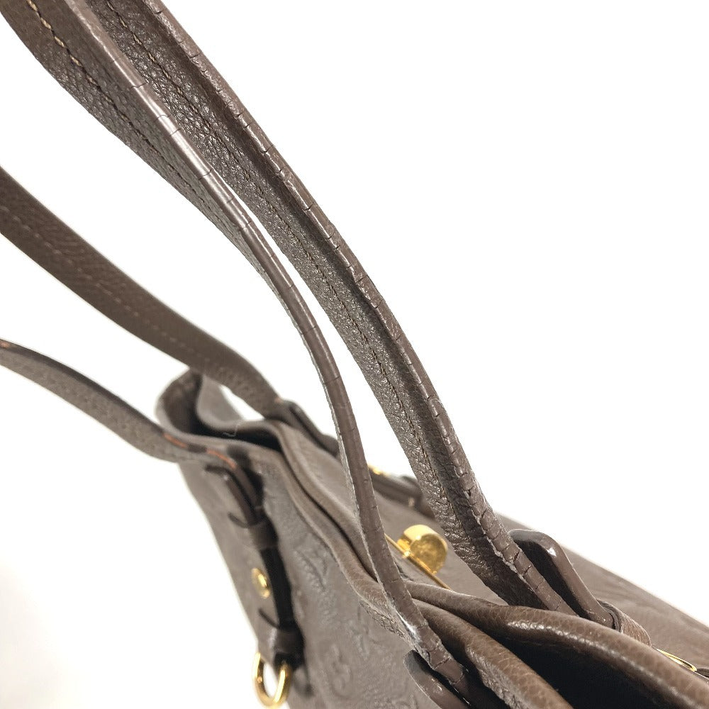 LOUIS VUITTON M40516 モノグラムアンプラント シタディンPM シタディン PM 肩掛け バッグ ショルダーバッグ ばけつ バケツ型 トートバッグ モノグラムアンプラントレザー ユニセックス オンブル ブラウン
