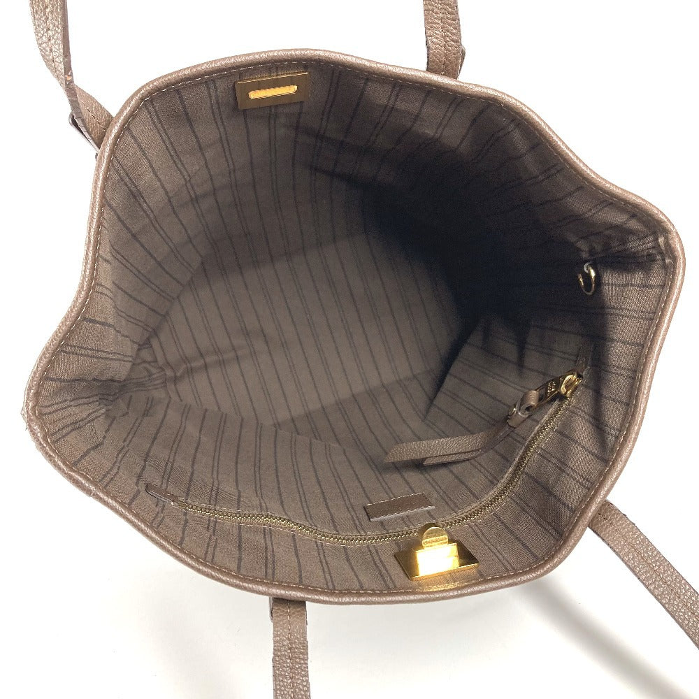 LOUIS VUITTON M40516 モノグラムアンプラント シタディンPM シタディン PM 肩掛け バッグ ショルダーバッグ ばけつ バケツ型 トートバッグ モノグラムアンプラントレザー ユニセックス オンブル ブラウン