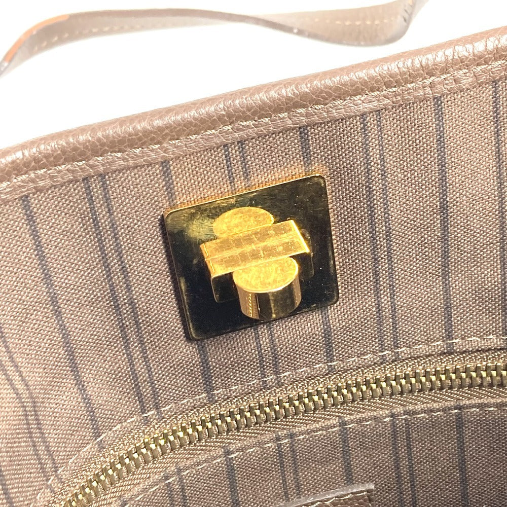 LOUIS VUITTON M40516 モノグラムアンプラント シタディンPM シタディン PM 肩掛け バッグ ショルダーバッグ ばけつ バケツ型 トートバッグ モノグラムアンプラントレザー ユニセックス オンブル ブラウン