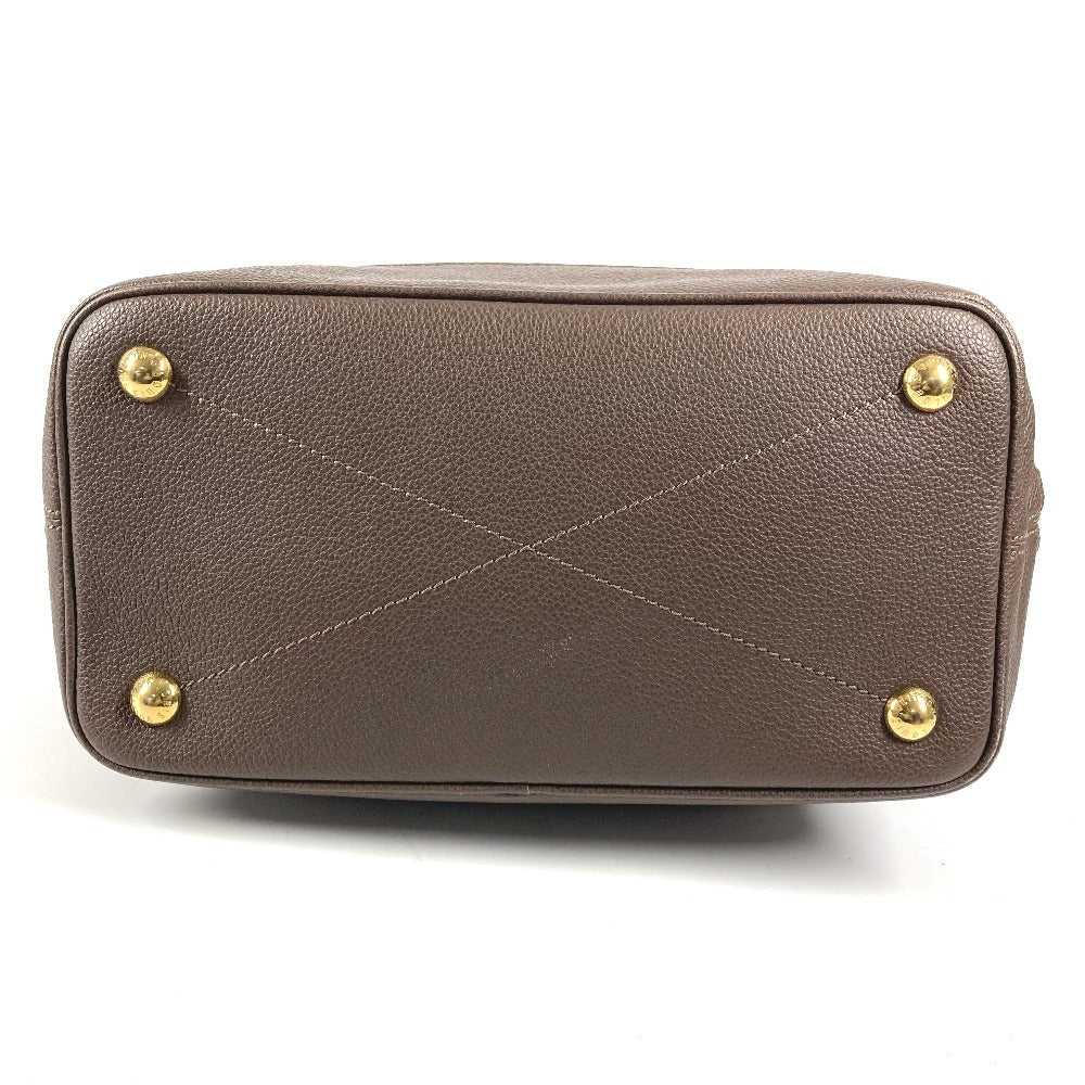 LOUIS VUITTON M40516 モノグラムアンプラント シタディンPM シタディン PM 肩掛け バッグ ショルダーバッグ ばけつ バケツ型 トートバッグ モノグラムアンプラントレザー ユニセックス オンブル ブラウン