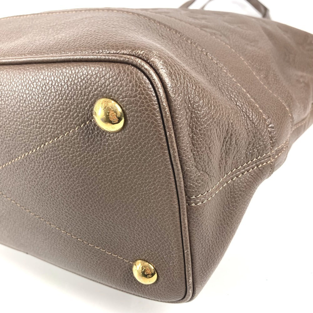 LOUIS VUITTON M40516 モノグラムアンプラント シタディンPM シタディン PM 肩掛け バッグ ショルダーバッグ ばけつ バケツ型 トートバッグ モノグラムアンプラントレザー ユニセックス オンブル ブラウン