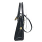 CHANEL Vintage V-Stitch 2-Way Bag, Coco Ball CC, Coco Mark Logo, Shoulder Bag, Handbag, Tote Bag, Patent Leather, Women's, Black