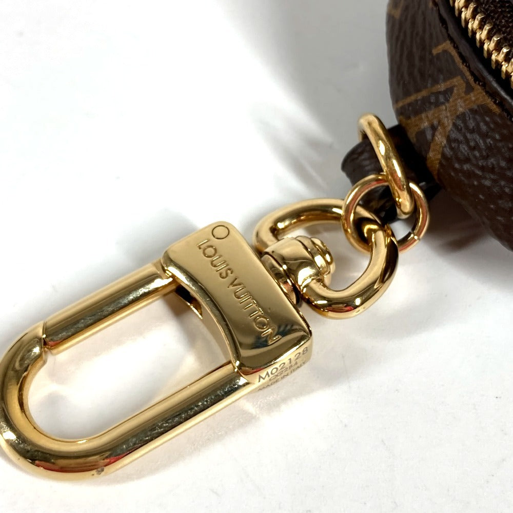 LOUIS VUITTON M02128 Monogram Fur Bag Charm Adorable Bear Bag Charm Bear Backpack Pouch Keychain Monogram Canvas Unisex Brown