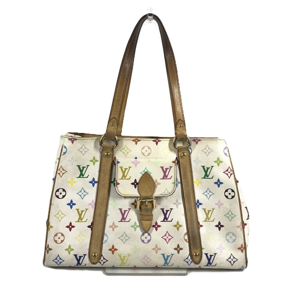 LOUIS VUITTON M40094 モノグラムマルチカラー オーレリア MM オーレリアMM カバン 肩掛け トートバッグ ショルダーバッグ モノグラムマルチカラーキャンバス レディース ブロン ホワイト