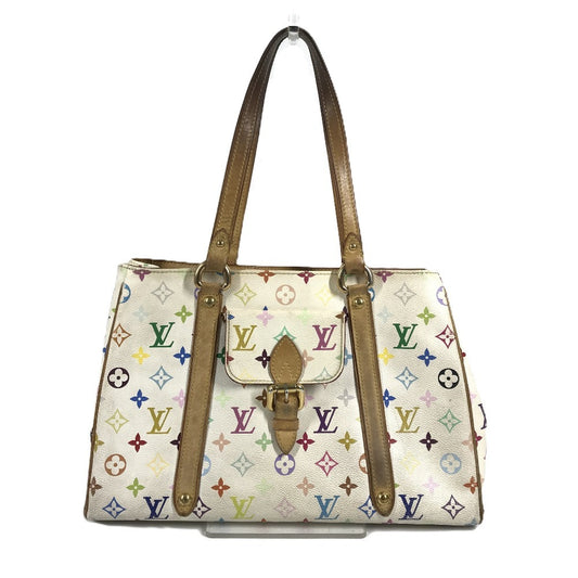 LOUIS VUITTON M40094 モノグラムマルチカラー オーレリア MM オーレリアMM カバン 肩掛け トートバッグ ショルダーバッグ モノグラムマルチカラーキャンバス レディース ブロン ホワイト