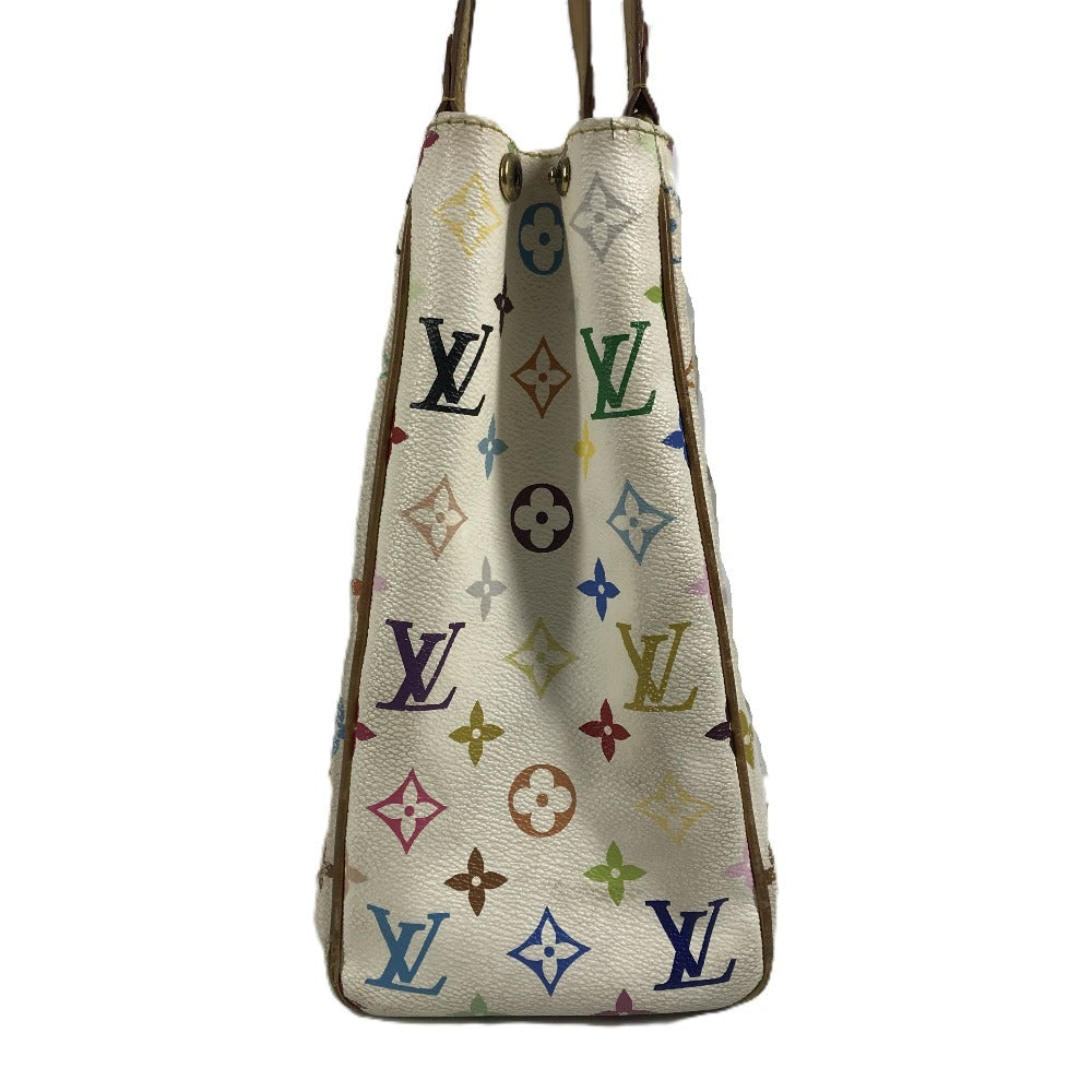 LOUIS VUITTON M40094 モノグラムマルチカラー オーレリア MM オーレリアMM カバン 肩掛け トートバッグ ショルダーバッグ モノグラムマルチカラーキャンバス レディース ブロン ホワイト