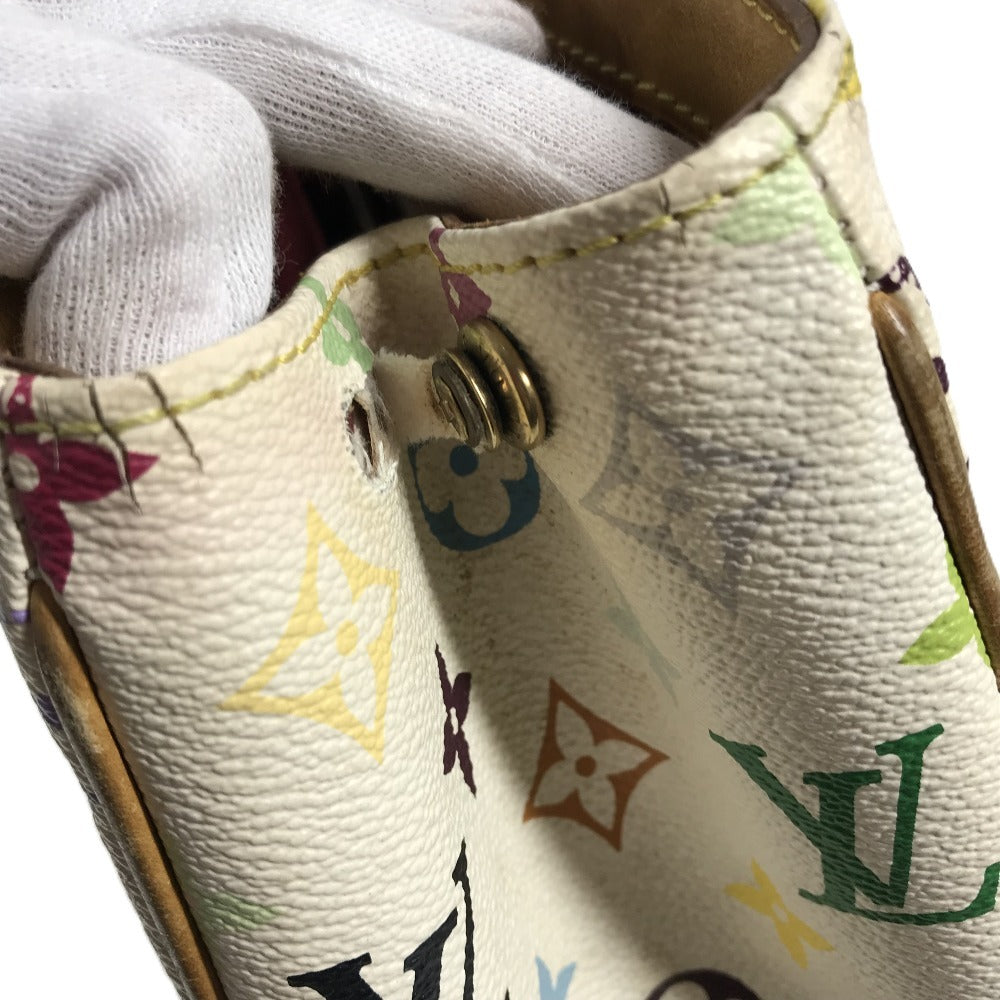 LOUIS VUITTON M40094 モノグラムマルチカラー オーレリア MM オーレリアMM カバン 肩掛け トートバッグ ショルダーバッグ モノグラムマルチカラーキャンバス レディース ブロン ホワイト
