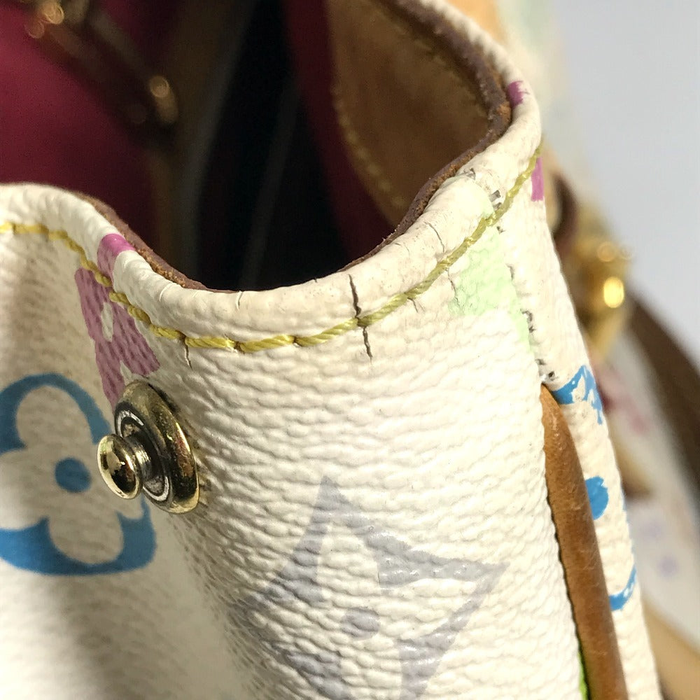 LOUIS VUITTON M40094 モノグラムマルチカラー オーレリア MM オーレリアMM カバン 肩掛け トートバッグ ショルダーバッグ モノグラムマルチカラーキャンバス レディース ブロン ホワイト