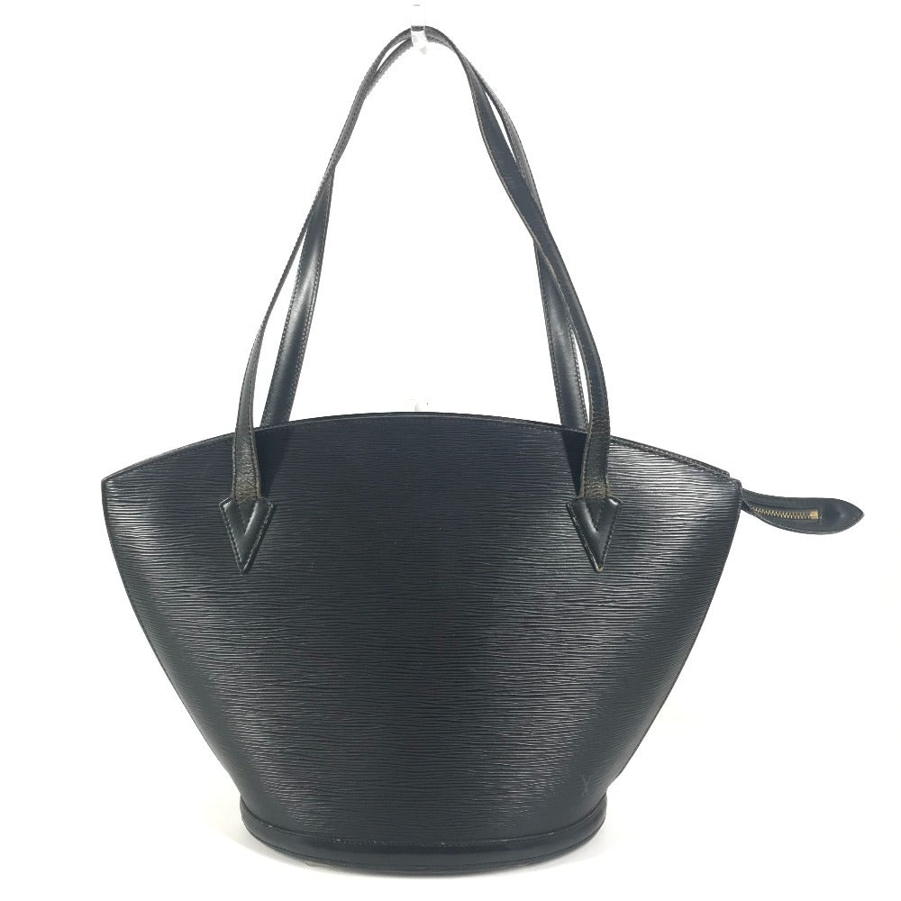 LOUIS VUITTON M52262 Epi Saint-Jacques Shopping Shoulder Bag Tote Bag in Epi Leather, Women's, Noir Black