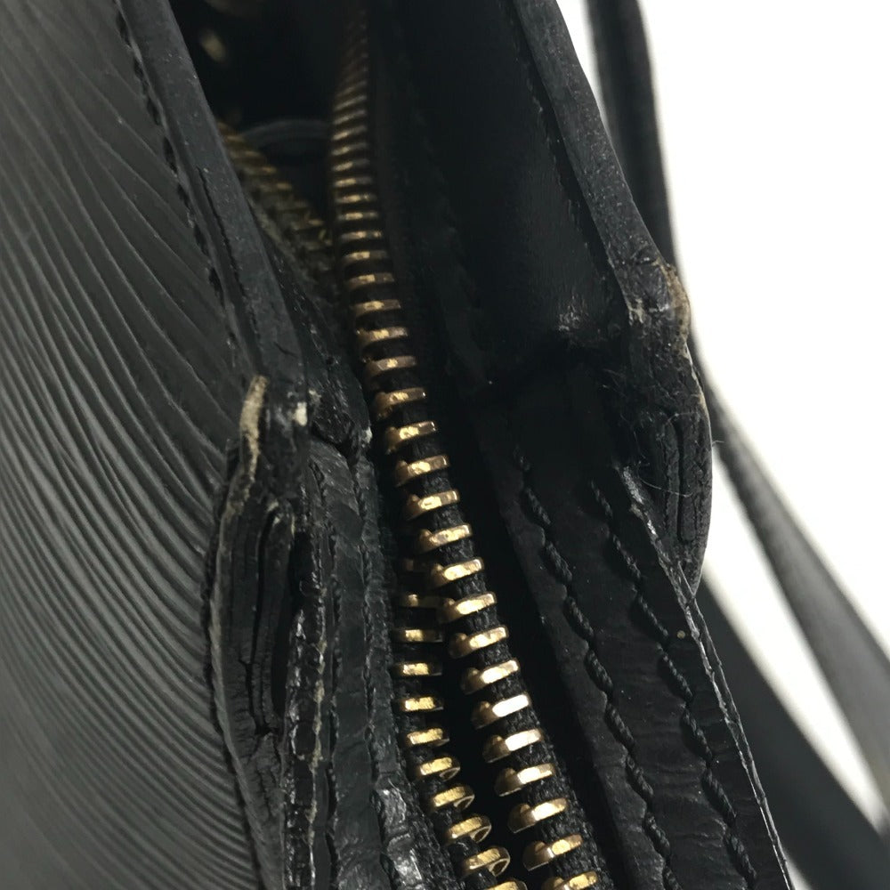 LOUIS VUITTON M52262 Epi Saint-Jacques Shopping Shoulder Bag Tote Bag in Epi Leather, Women's, Noir Black