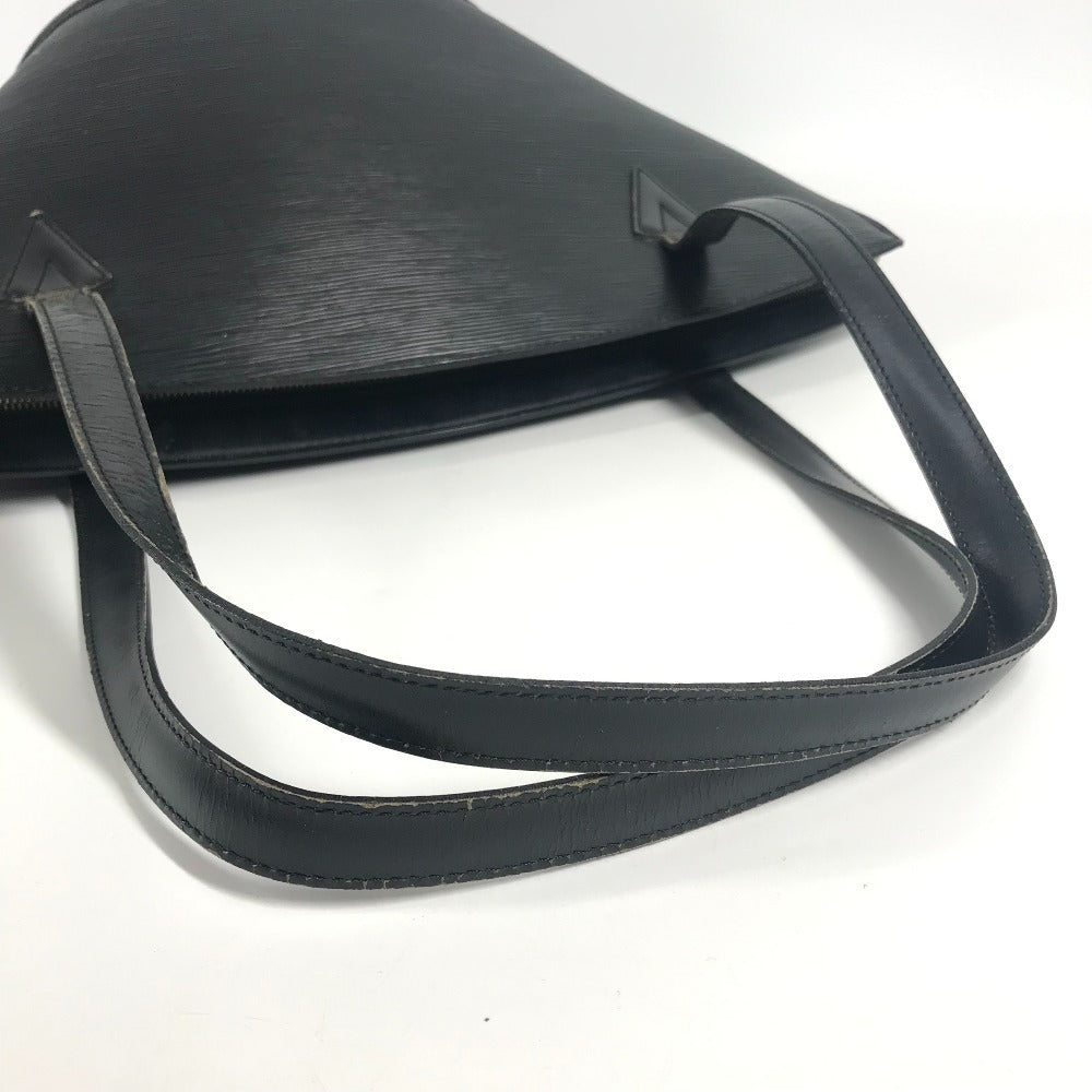 LOUIS VUITTON M52262 Epi Saint-Jacques Shopping Shoulder Bag Tote Bag in Epi Leather, Women's, Noir Black