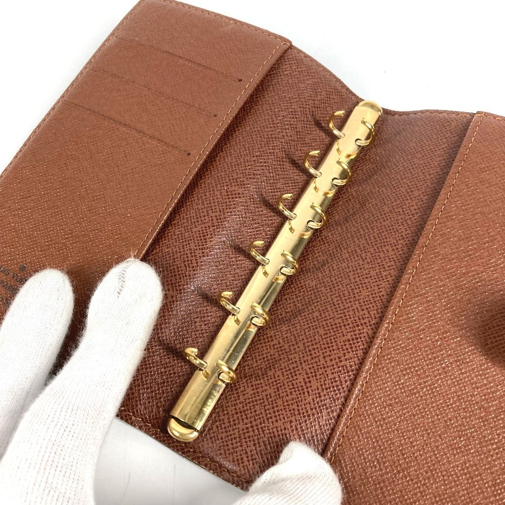 LOUIS VUITTON R20011 Monogram Panda Takashi Murakami Agenda PM System Planner, Stationery, Monogram Canvas, Unisex, Brown