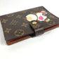 LOUIS VUITTON R20011 Monogram Panda Takashi Murakami Agenda PM System Planner, Stationery, Monogram Canvas, Unisex, Brown