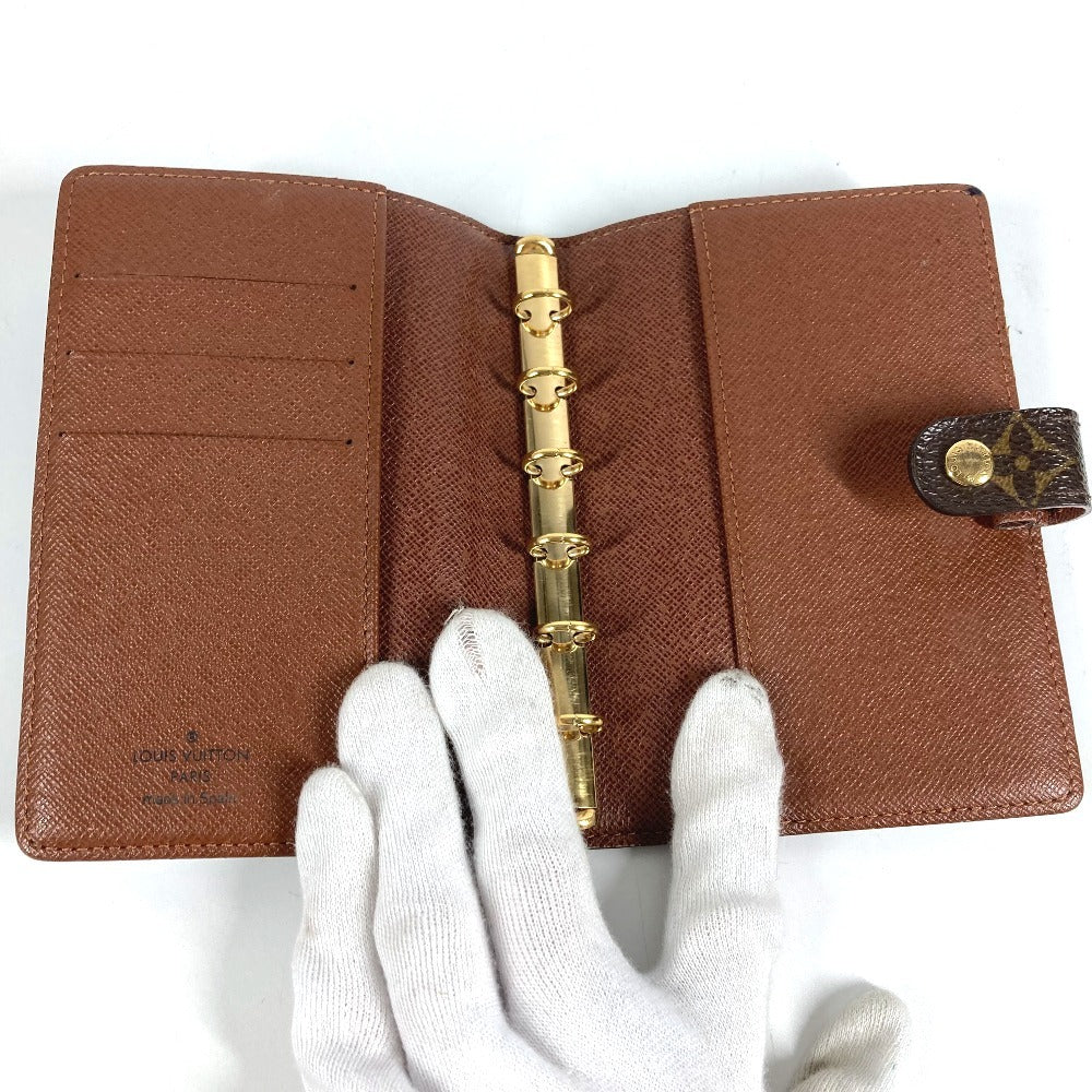 LOUIS VUITTON R20011 Monogram Panda Takashi Murakami Agenda PM System Planner, Stationery, Monogram Canvas, Unisex, Brown