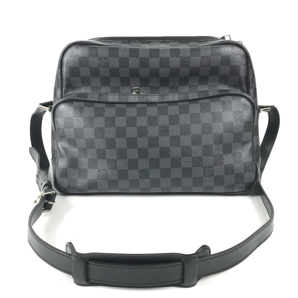 LOUIS VUITTON N45252 ダミエグラフィット イオ カバン 斜め掛け ショルダーバッグ ダミエグラフィットキャンバス ユニセックス ブラック