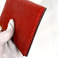 LOUIS VUITTON M60302 Monogram Empreinte Portefeuille Curieuse Bi-fold Flap Long Wallet with Coin Case, Monogram Empreinte Leather, Unisex, Orian Red